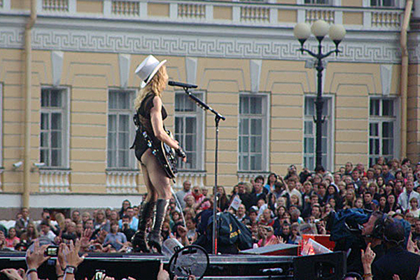 Концерт Мадонны в Санкт-Петербурге