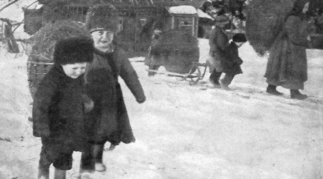 Охрана детства в советской деревне. 1928 год.