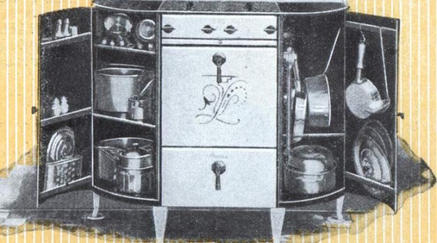 Компактный кухонный буфет. США. 1932 год.