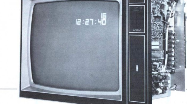 Цветной телевизор GR-2000 TV. США, 1974 год.